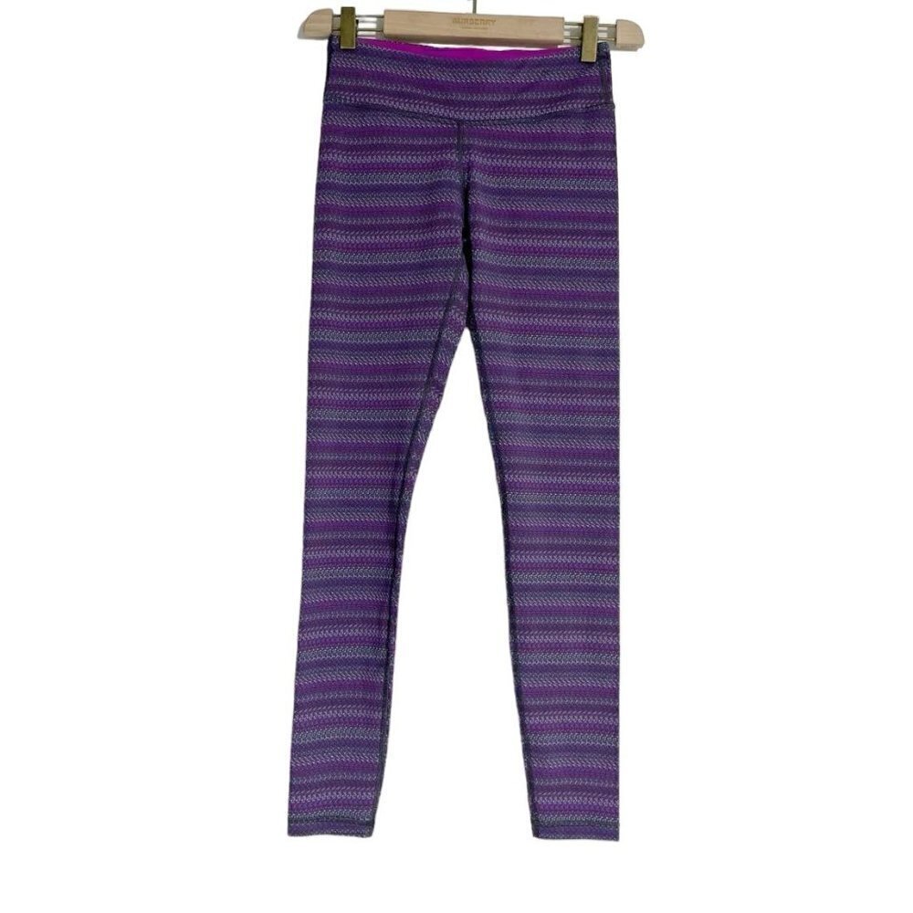 Ivivva 14 Girls Leggings Pants Purple Athletic